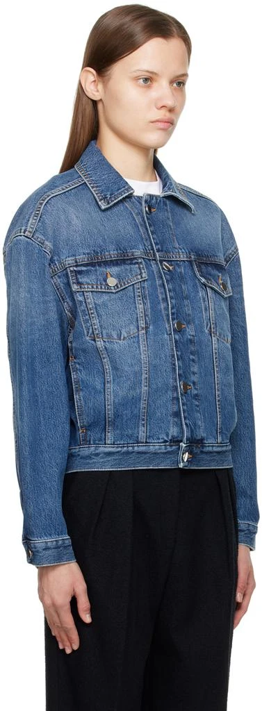 Loulou Studio Blue Dave Denim Jacket 2