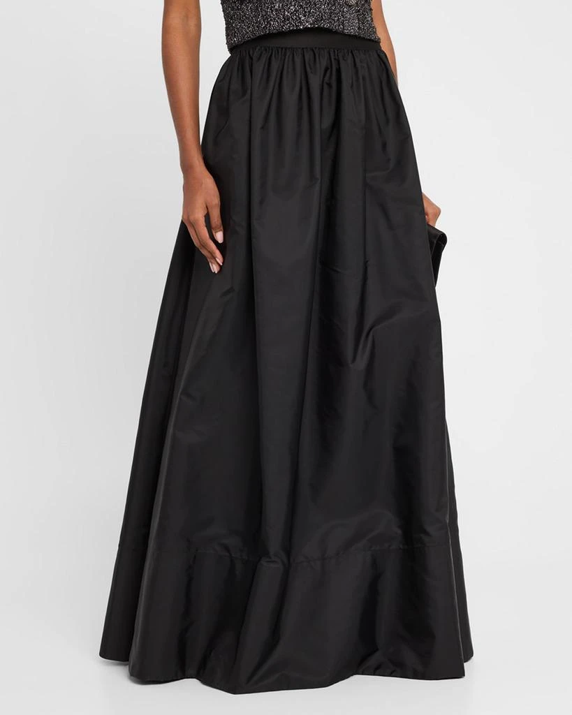 St. John Taffeta Skirt W Pockets 4