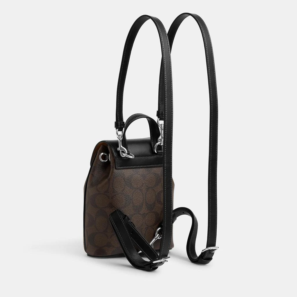 Coach Coach Outlet Amelia Convertible Backpack In Signature Canvas 2