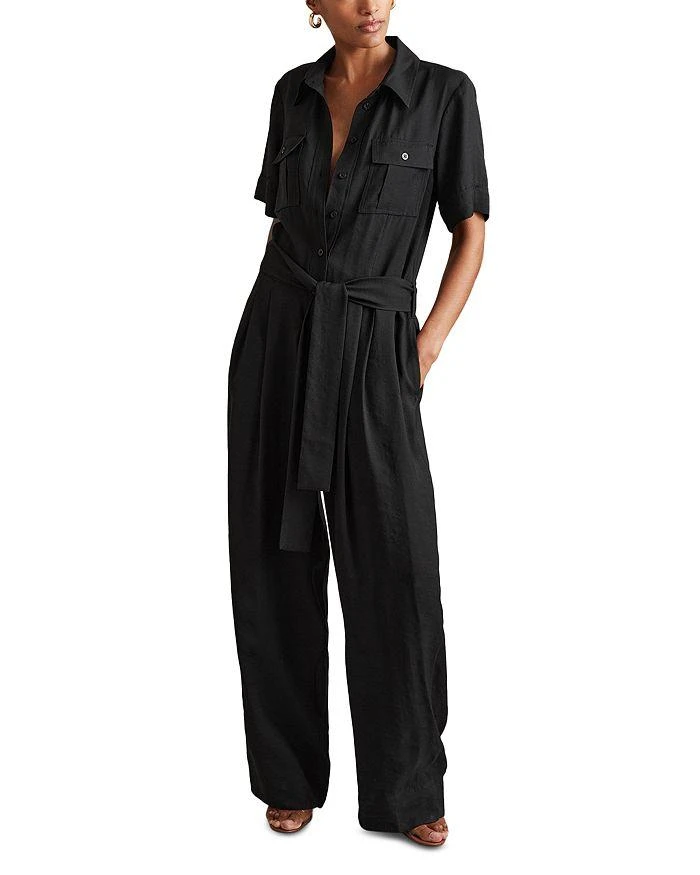 REISS Joanie Utility Jumpsuit 1