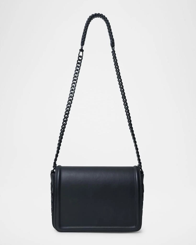 Callista Maxi Box Flap Leather Shoulder Bag 6