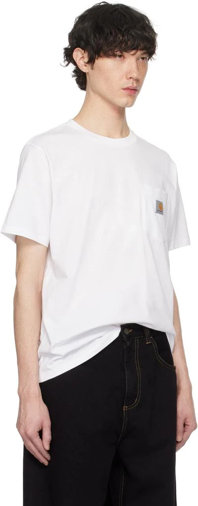 Carhartt WIP White Pocket T-shirt 2