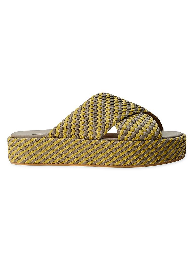 【NAGHEDI】★サンダル★ Laguna Platform Striped Geo Laguna Platform Striped Geo | Mykonos
