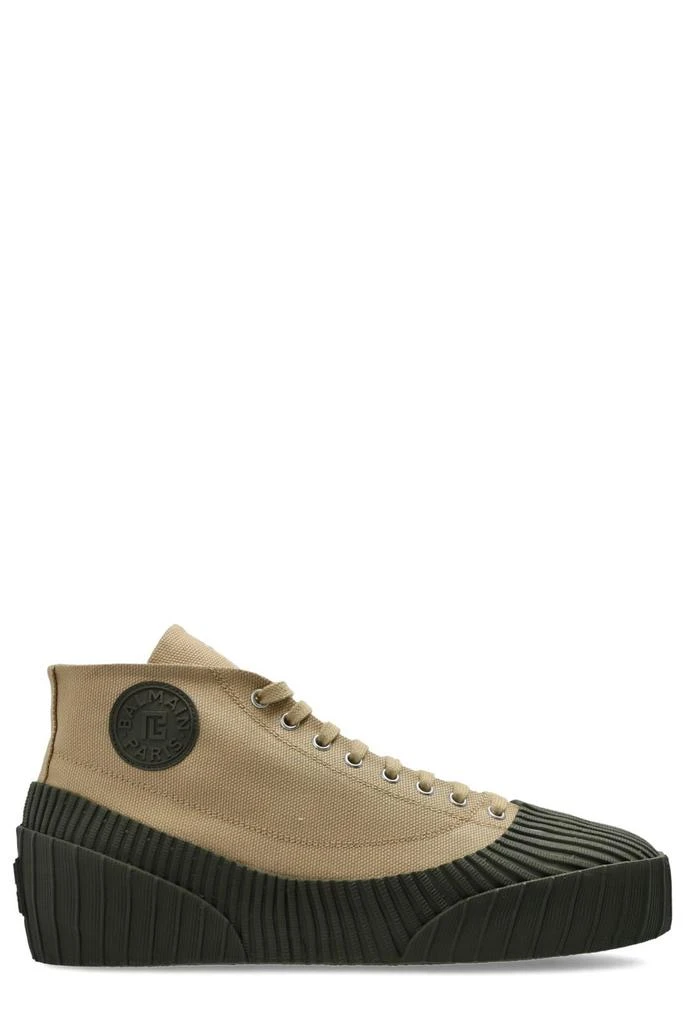 Balmain Balmain Riff Lace-Up Sneakers from Cettire