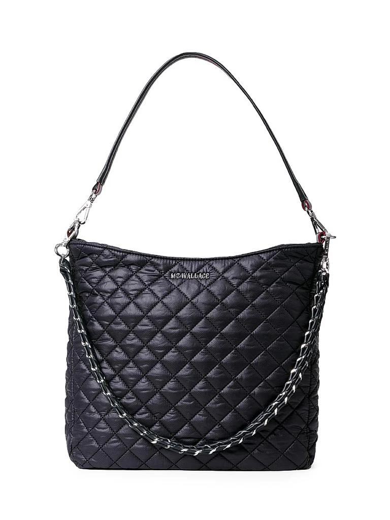 MZ Wallace Crosby Quilted Hobo Bag 1