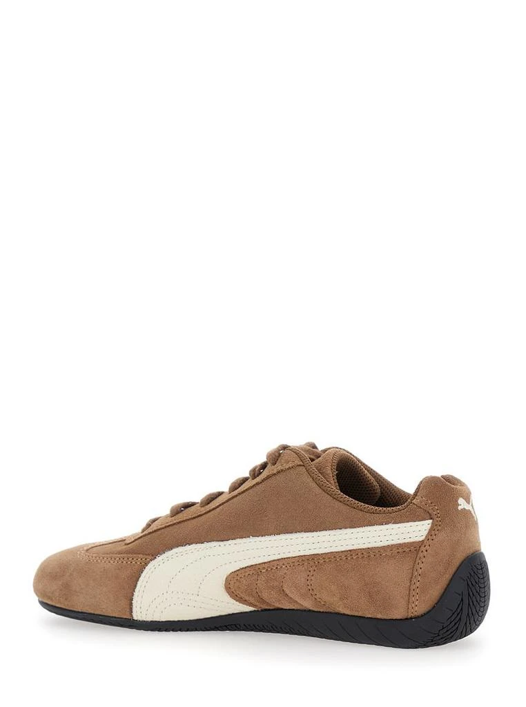 Puma 'Speedcat Archive' Brown Sneakers With Side Logo In Suede Unisex 3