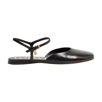 Loewe Toy ankle strap ballerinas in lambskin