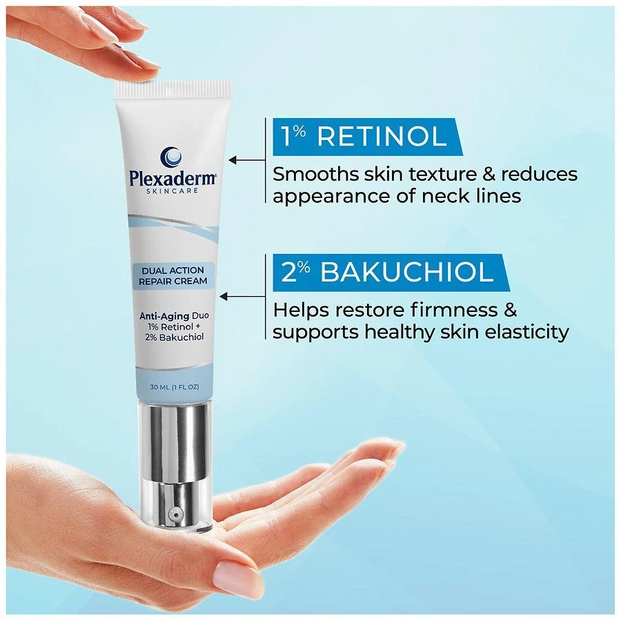 Plexaderm Dual Action Repair Cream - 1% Retinol + 2% Bakuchiol 6