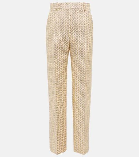 Valentino Optical Valentino boucle pants 1