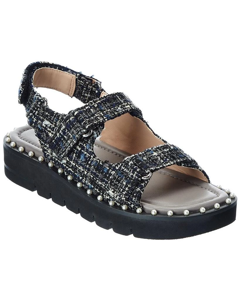 Stuart Weitzman Stuart Weitzman Zoe Lift Tweed Sandal 1