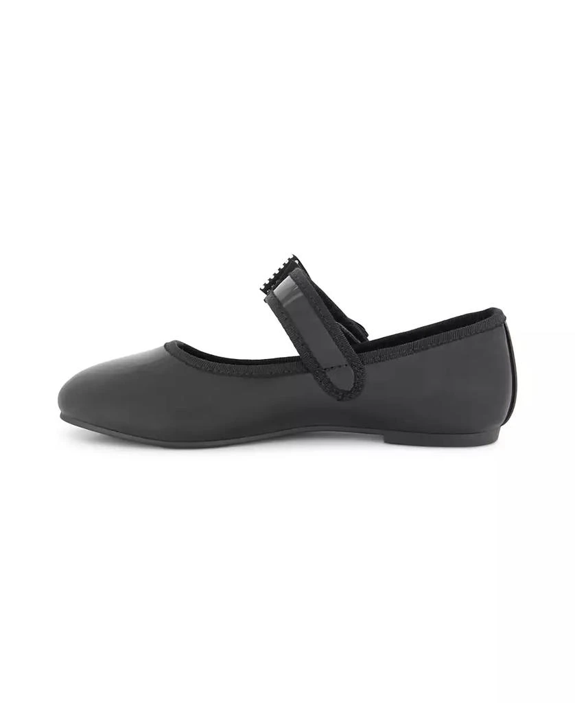 Jessica Simpson Little and Big Girls Amy Crystal Bow Ballet Flat 10