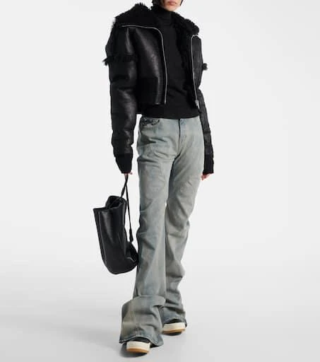 Rick Owens Geobasket leather sneakers 3