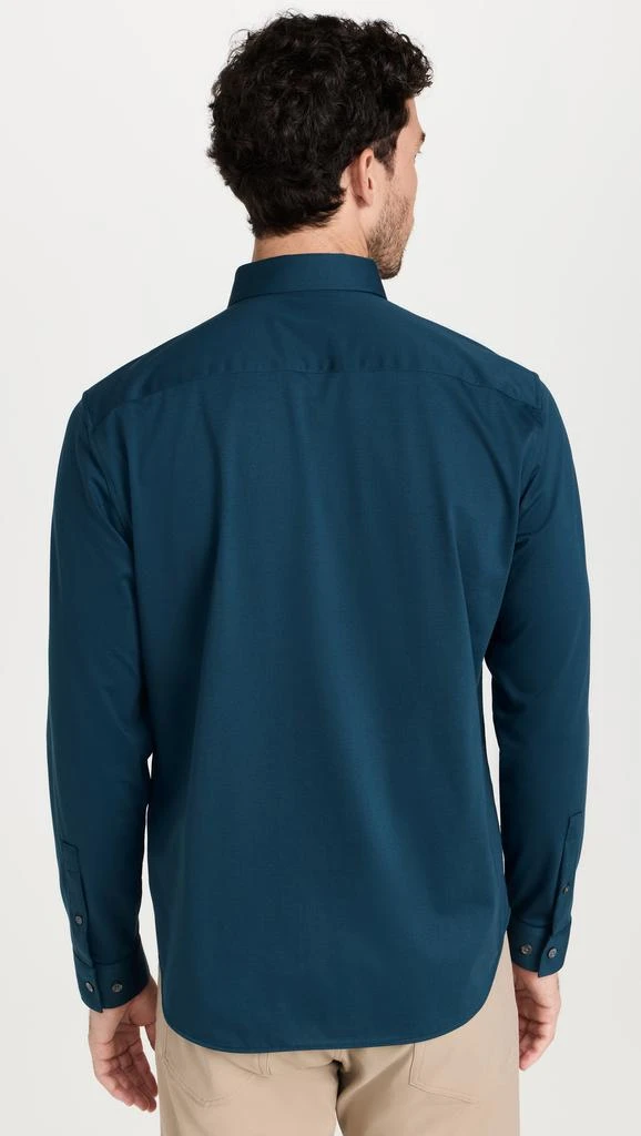 Theory Sylvain Shirt in Structure Knit 2
