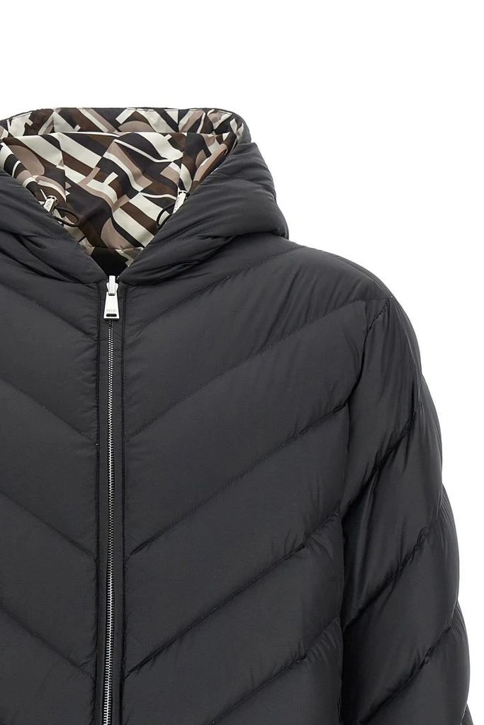 Fendi Fendi Quilted Hooded Reversible Down Jacket 4