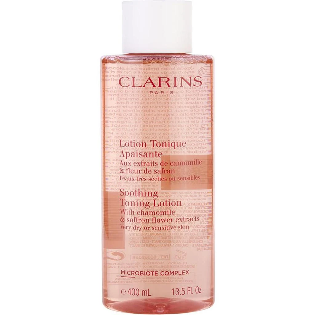 Clarins 13.5 oz Soothing Toning Lotion with Chamomile & Saffron Flower Extracts - Very Dry Or Sensitive Skin for Women 1