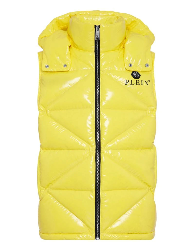 Philipp Plein Sleeveless Quilted Down Jacket Hexagon 5