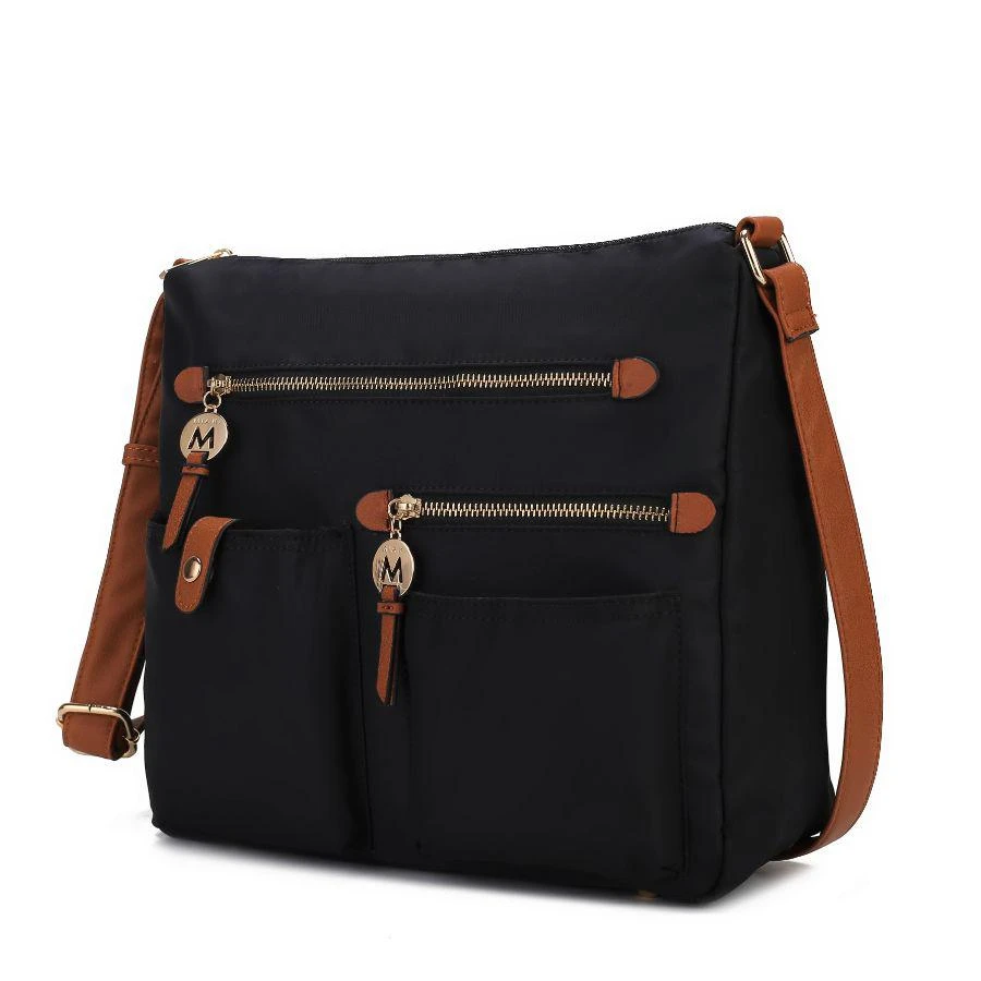 MKF Collection By Mia K. Serena Color-Block Nylon Women’s Shoulder Bag 7