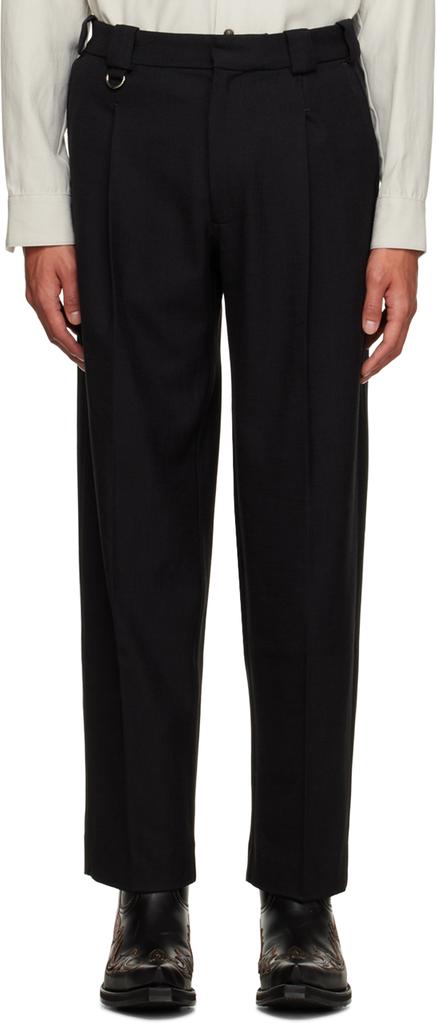 Won Hundred Black Lance Trousers
