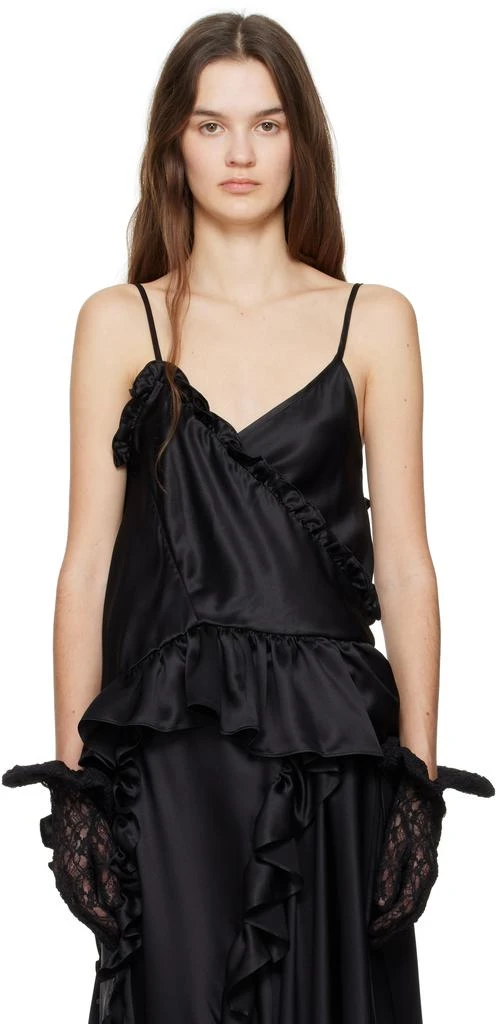 CECILIE BAHNSEN Black Alessandra Camisole 1