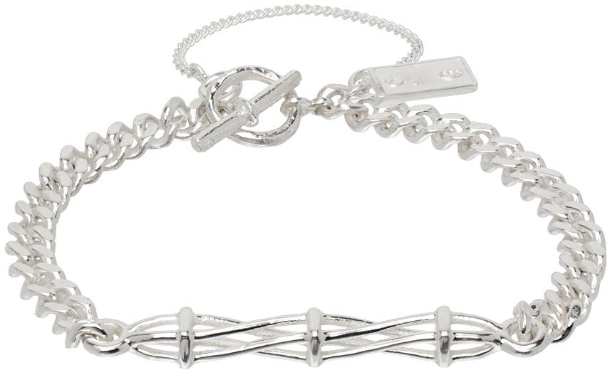 Pearls Before Swine Silver Charon Bracelet