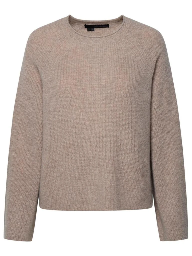 360 Cashmere 360 Cashmere 'Sophie' Beige Cashmere Sweater 1