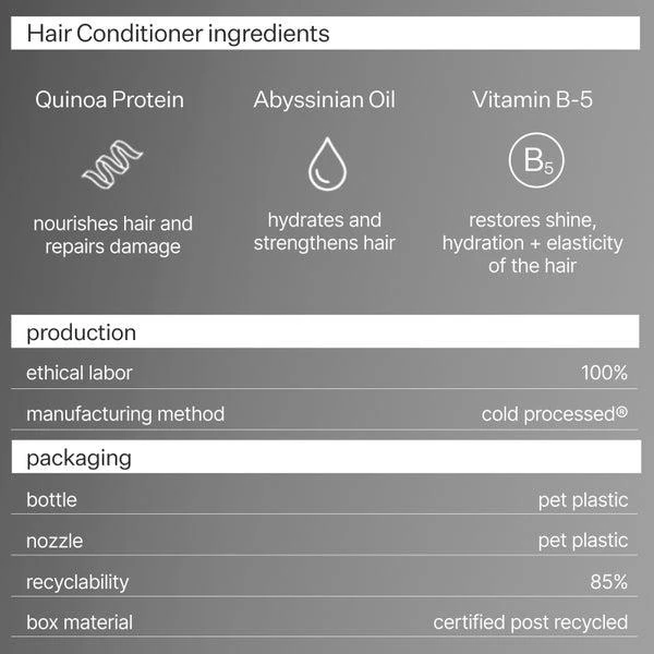 Act+Acre Act+Acre Cold Processed Moisture Balancing Hair Conditioner (Various Sizes) 3