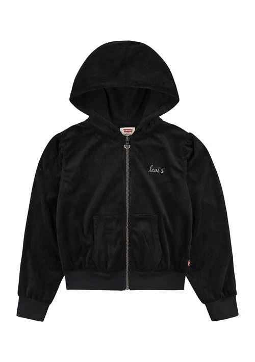 Levi
s Girls 7-16 Velour Meet and Greet Hoodie
