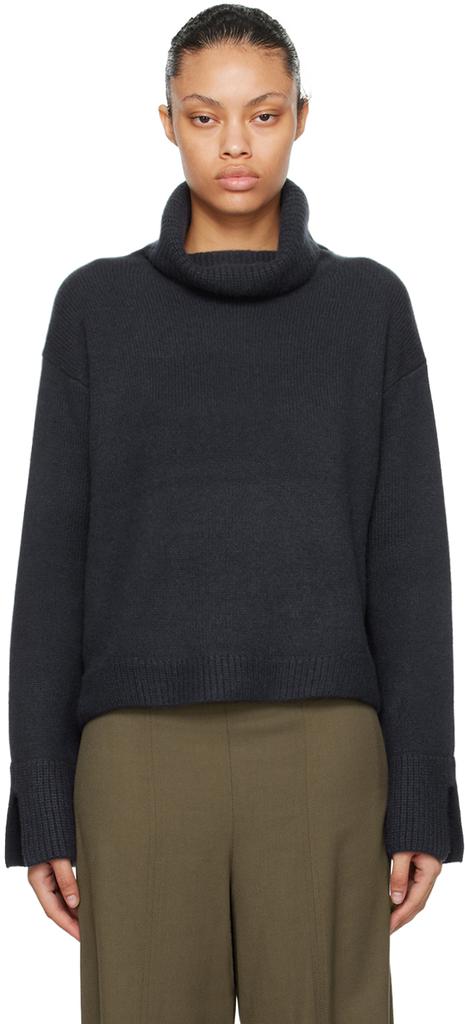 Arch4 Gray Parson's Cashmere Turtleneck