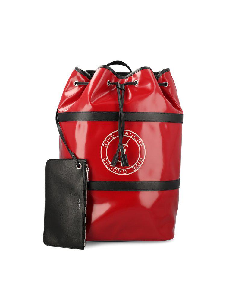 【SAINT LAURENT】RIVE GAUCHE SLING BAG Saint Laurent Rive Gauche Sling Bag in Canvas | Saks Fifth