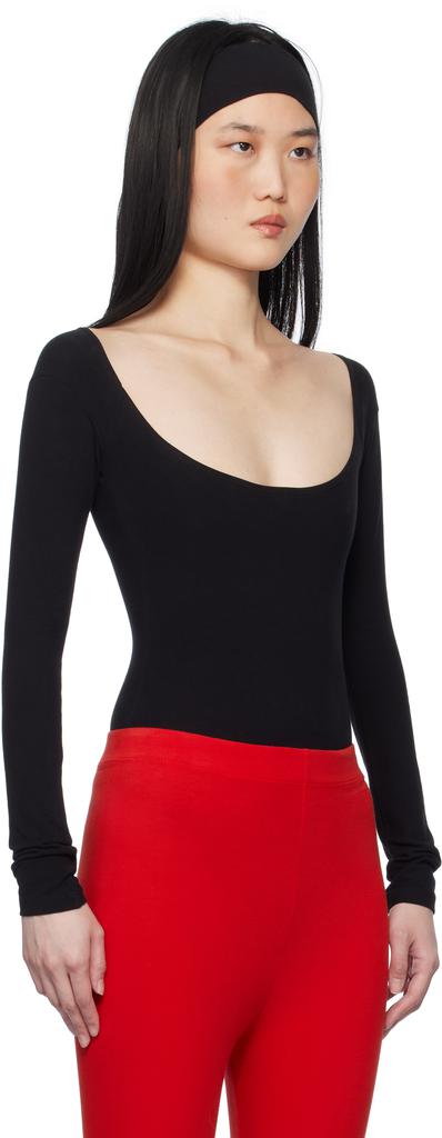 Gil Rodriguez Black 'El Tigre' Long Sleeve Bodysuit