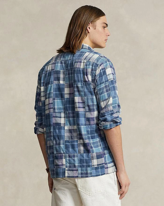 Polo Ralph Lauren Classic Fit Patchwork Madras Camp Shirt 3