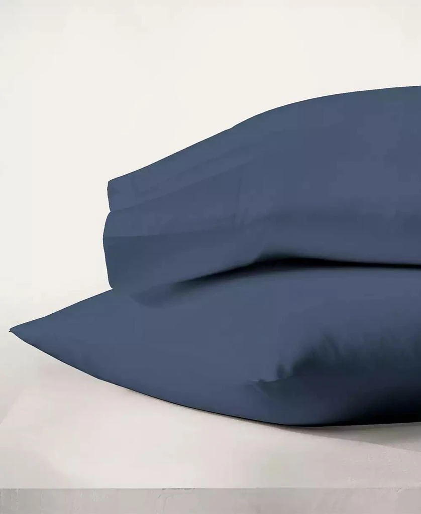 Purity Home Ultra-Light Cool Crisp 100% Cotton Percale 3-Pc. Sheet Set, Twin 2