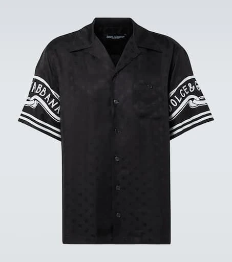 Dolce 
Gabbana Printed silk twill shirt 1