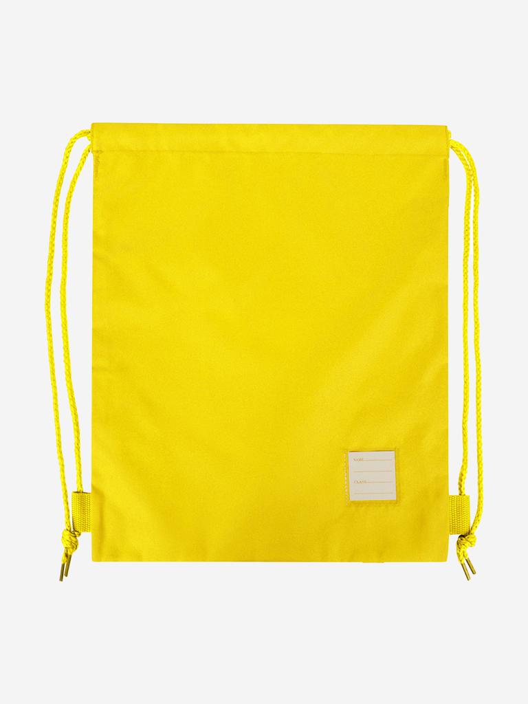 Zeco Schoolwear Zeco Kids School Premium Plain PE Bag in Yellow (40cm)