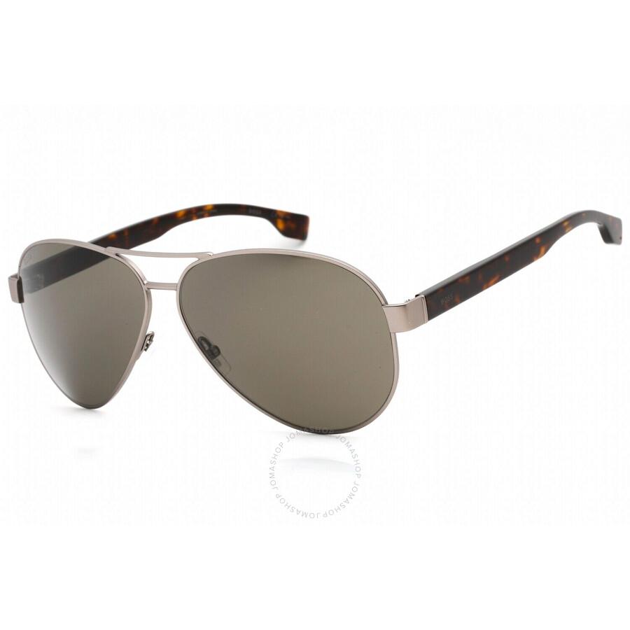 Hugo Boss Brown Pilot Men's Sunglasses BOSS 1560/O/S 0R81/70 63