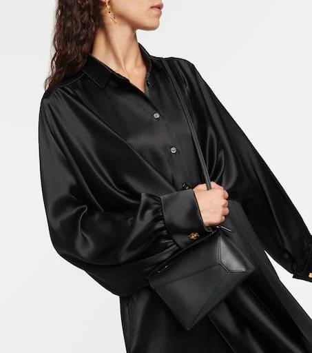 Loewe Puzzle Edge Mini leather shoulder bag 2