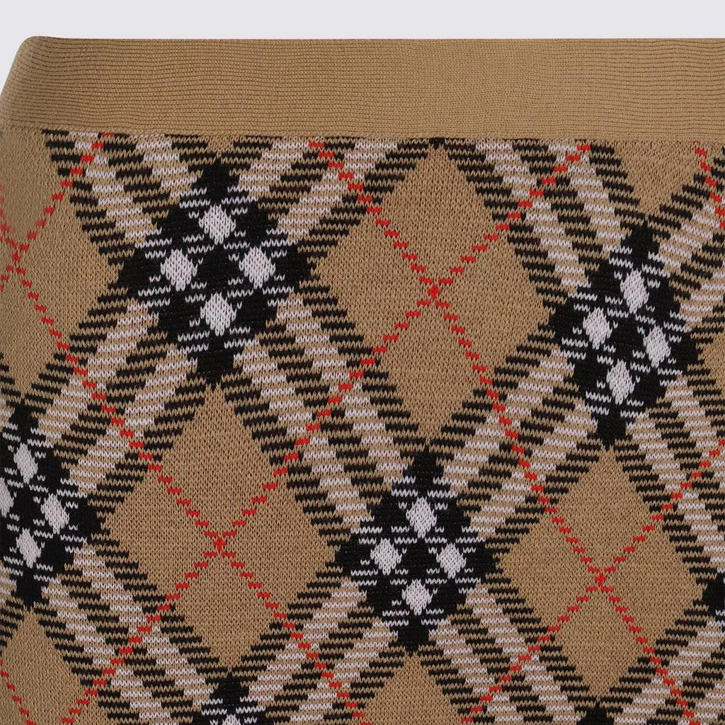 Burberry Burberry Beige Wool Skirt 3
