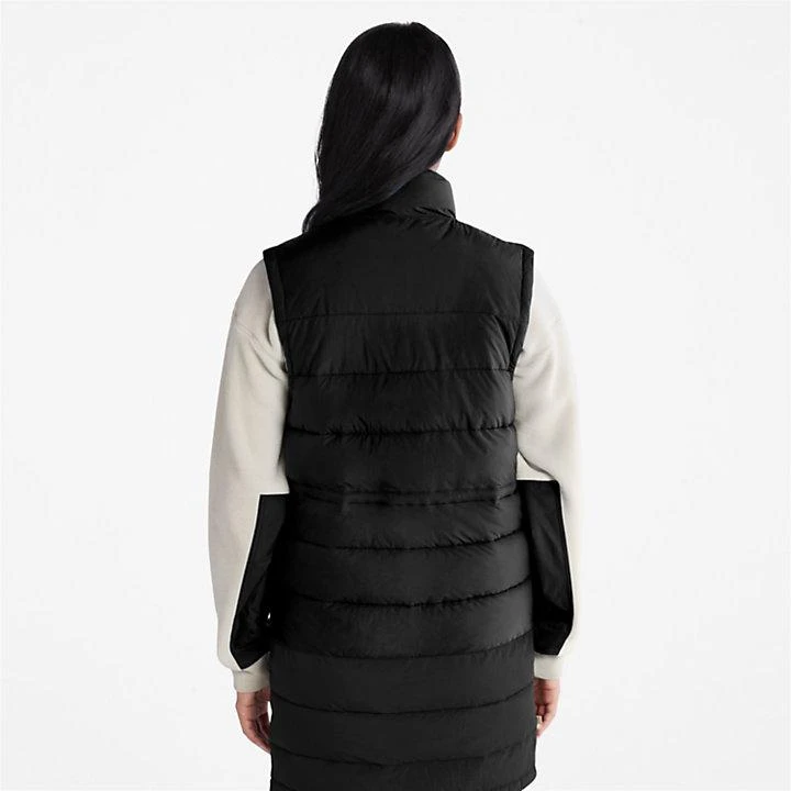 Timberland Long Puffer Gilet for Women in Black 2