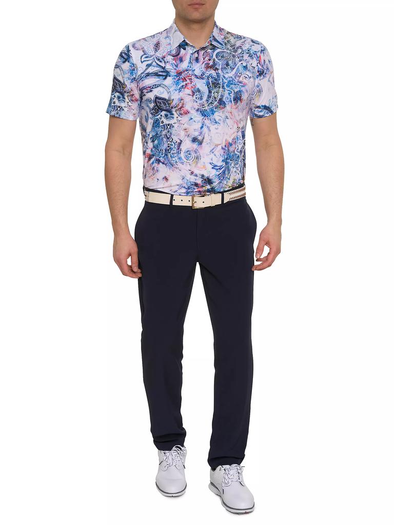 Robert Graham Aurora Paisley Polo