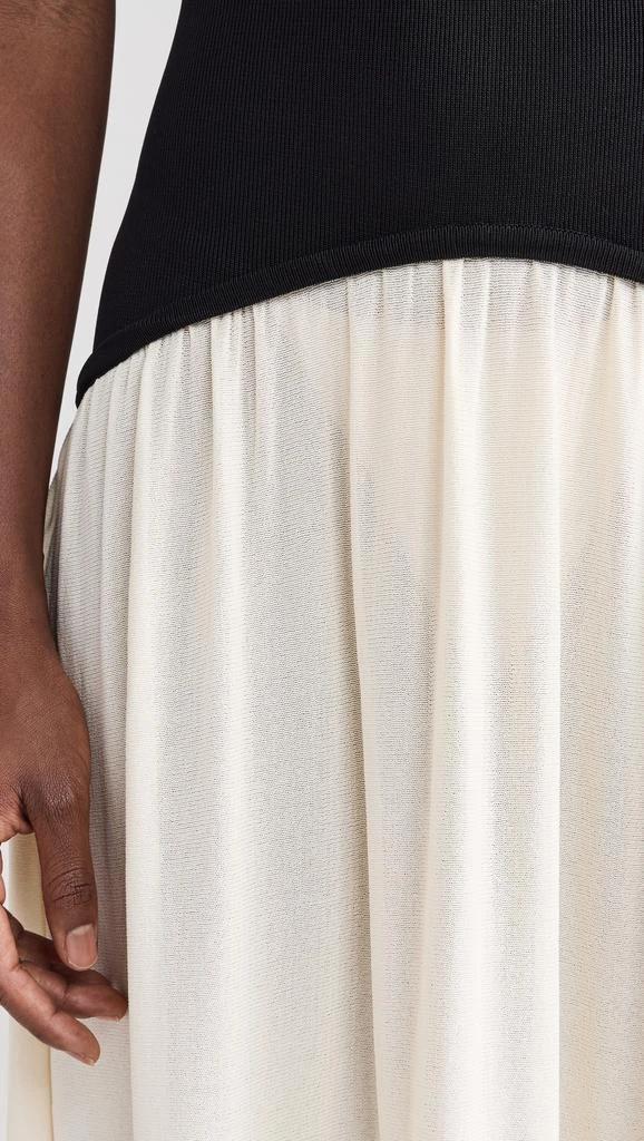 Solid  Striped The Halter Soglio Dress 6