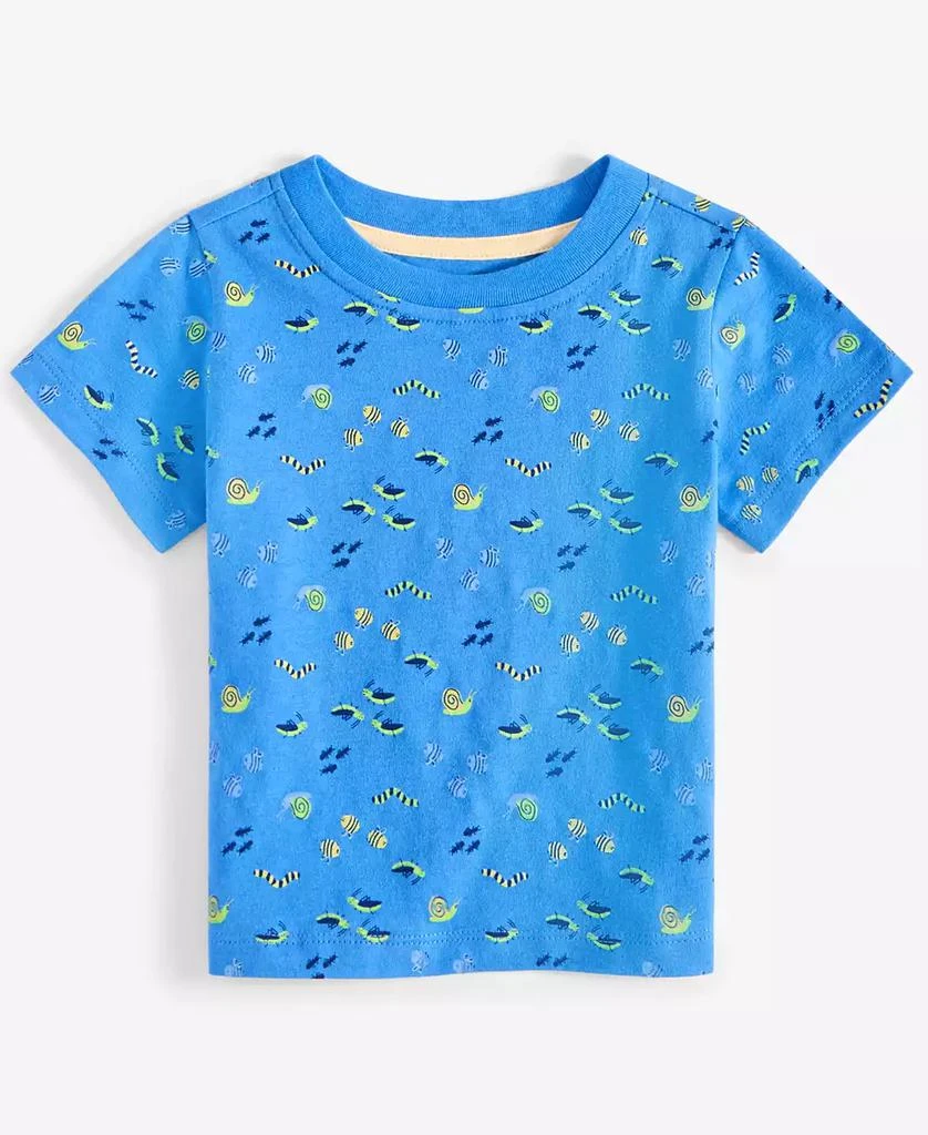 First Impressions Baby Boys Bug Friends Printed T-Shirt, Exclusively at Macy's 1