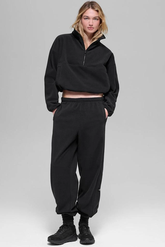 Alo Polar Fleece Retreat Cover Up - Black 6
