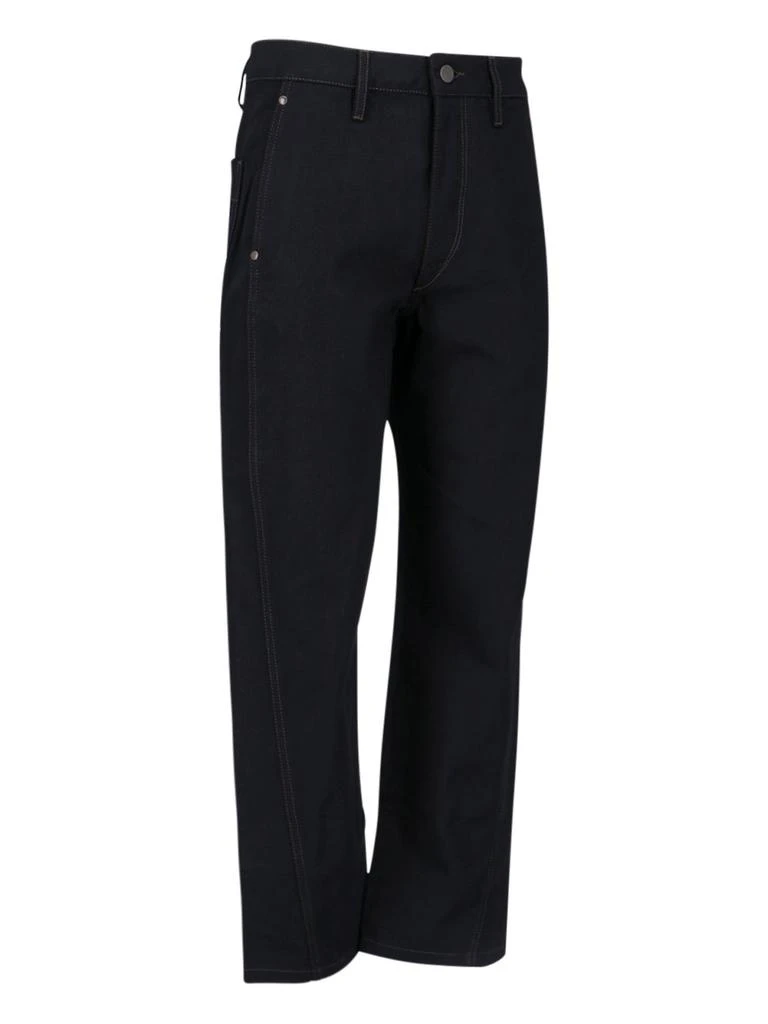 Lemaire Lemaire Twisted High Waisted Cropped Leg Jeans 3
