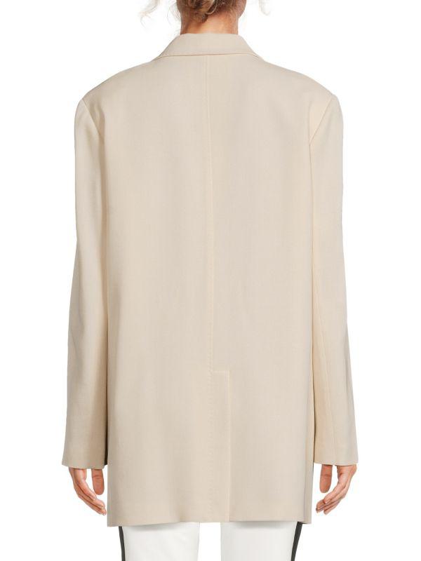 Lafayette 148 New York Wool Blend Oversized Blazer