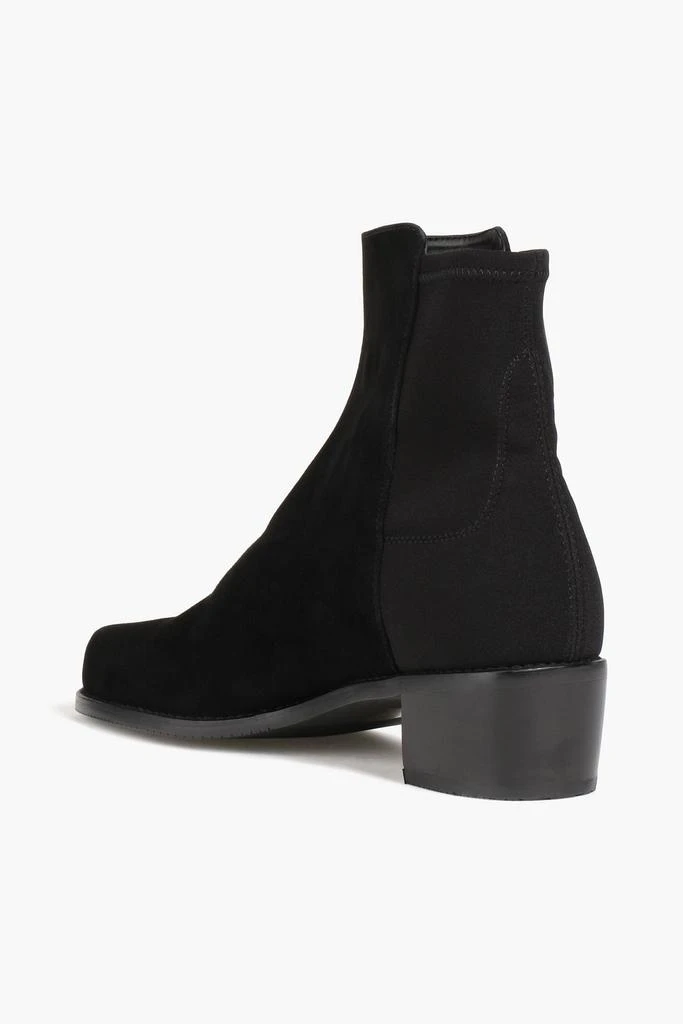 Stuart Weitzman Easyon Reserve microstretch and suede ankle boots 3