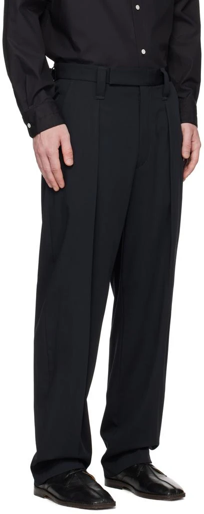 Lemaire Black Pleated Trousers 2