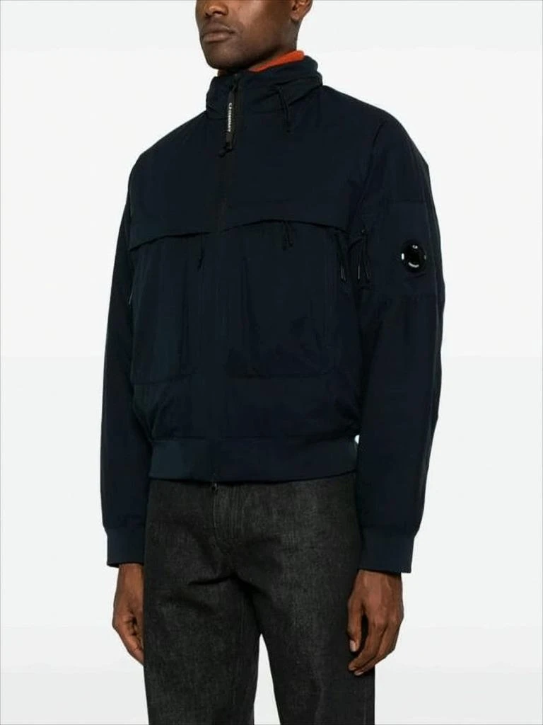 C.P. Company Padded Jacket With High Collar And Zippered Pockets 2