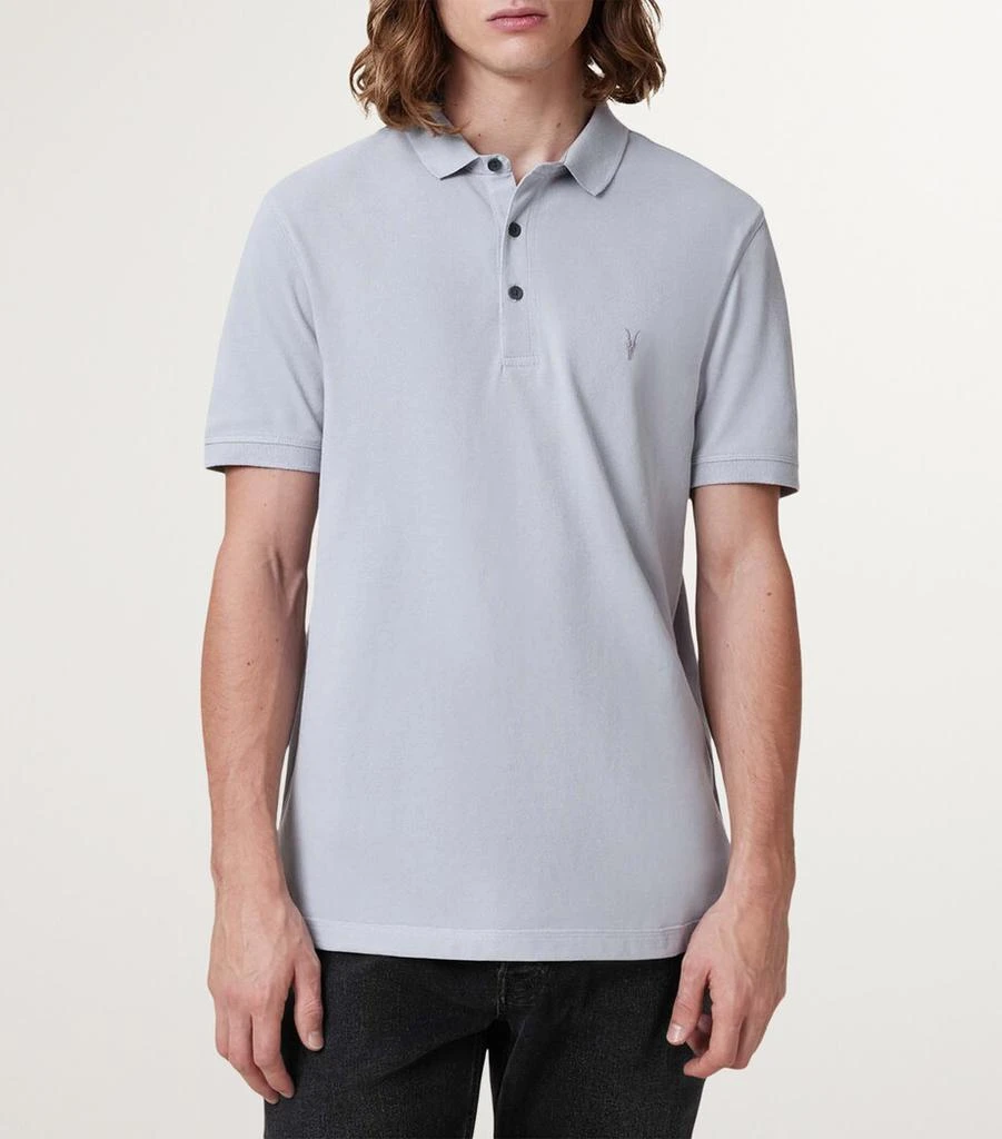 ALL SAINTS Organic Cotton Reform Polo Shirt 4