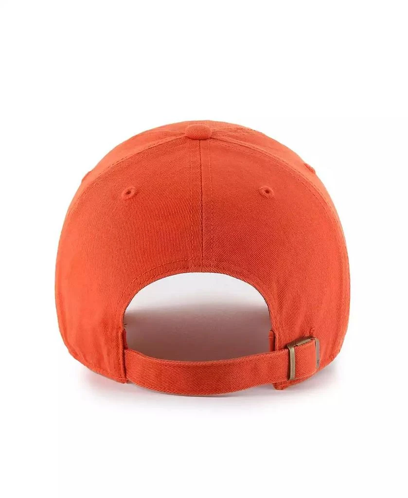 47 Brand Men's Orange Virginia Cavaliers Vault Clean Up Adjustable Hat 2