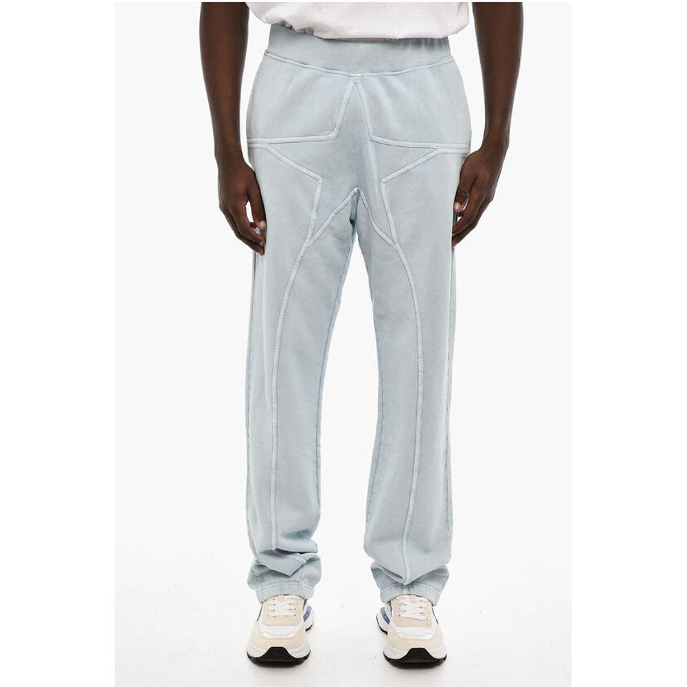 Shop Dsquared² Solid Color Baggy Fit Joggers with Drawstring